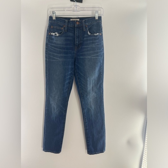 MADEWELL THE HIGH RISE SLIM BOYJEAN size 24 - Picture 5 of 13